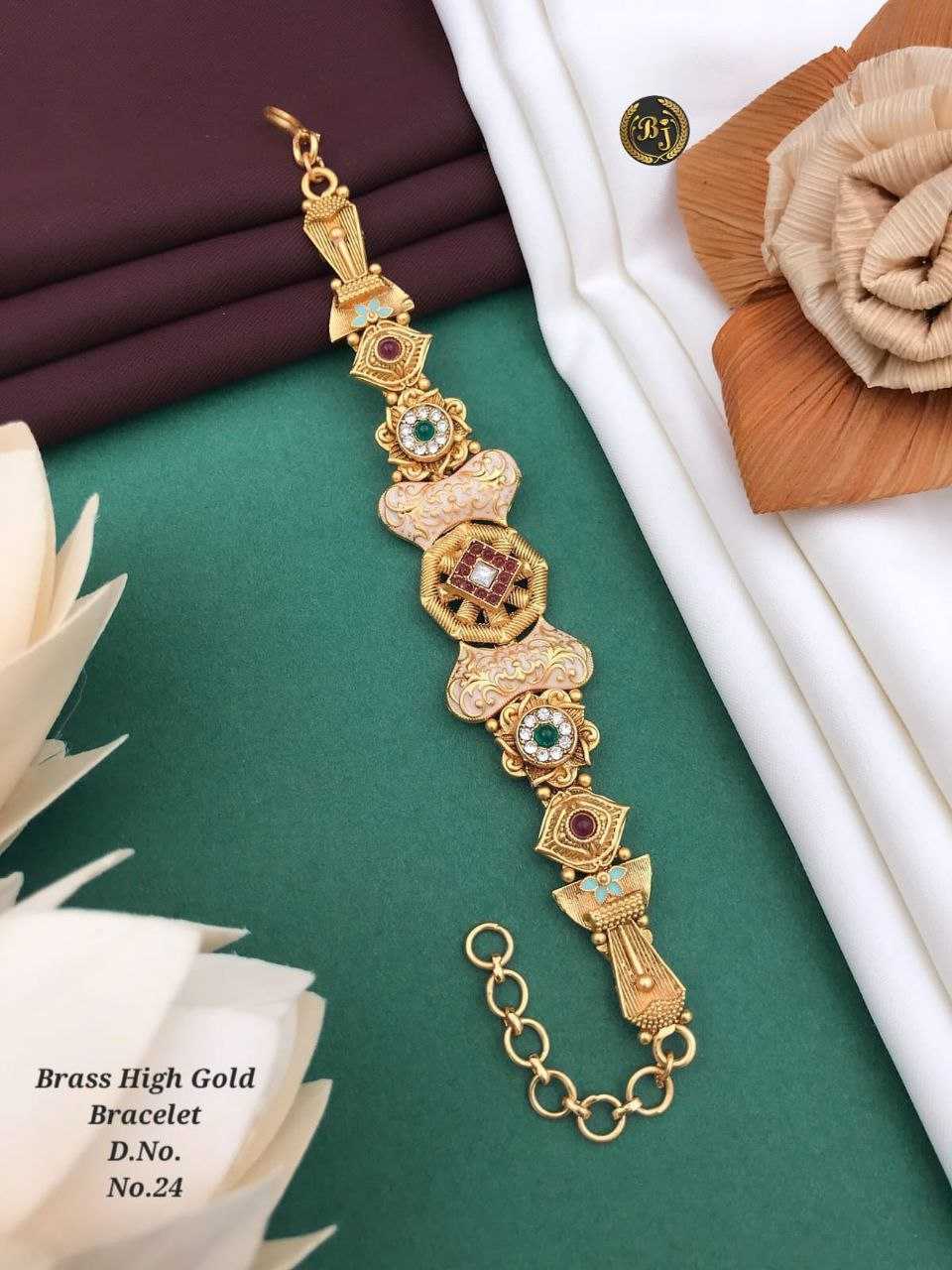 YNF BRASS BRACELET72 WOMENS JEWELLREY WHOLESALE GOLDEN BRACELET MANUFACTURER