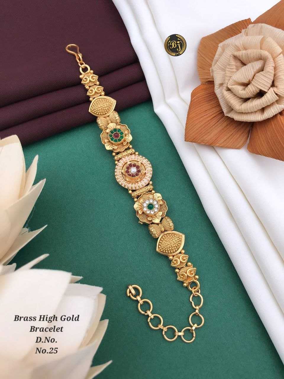 YNF BRASS BRACELET73 WOMENS JEWELLREY WHOLESALE GOLDEN BRACELET MANUFACTURER