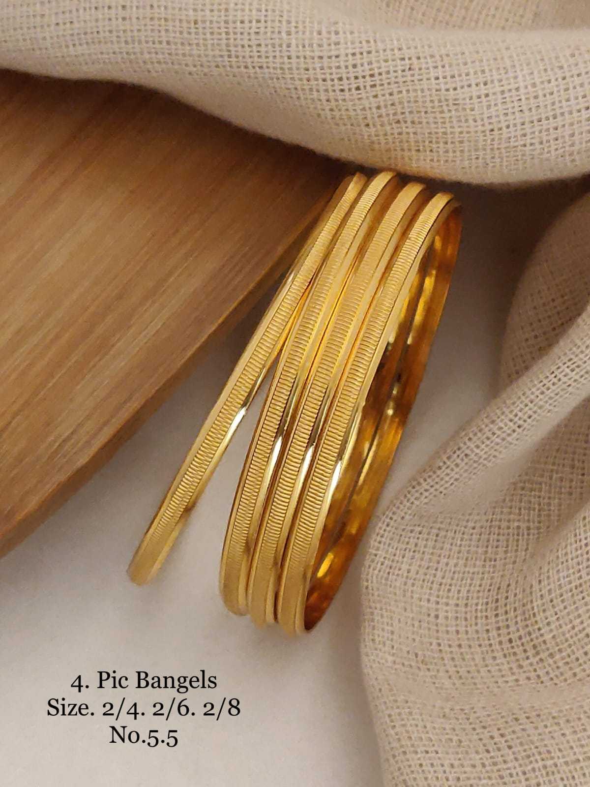 YNF BRASS 105A WOMENS JEWELLERY WHOLESALE FASHION BRASS GOLD BANGLES MANUFACTURER