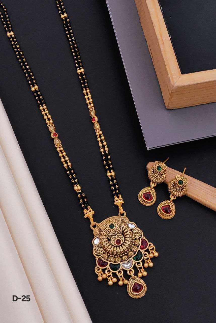 YNF BRASS KESH193  ROR122 WOMENS JEWELLERY WHOLESALE MANGALSUTRAS MANUFACTURER - Jewellery Export