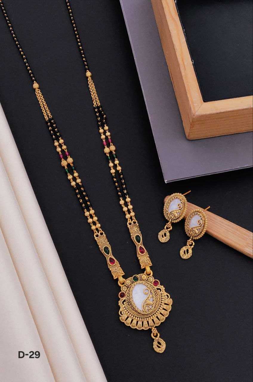 YNF BRASS KESH193  ROR123 A WOMENS JEWELLERY WHOLESALE MANGALSUTRAS MANUFACTURER - Jewellery Export