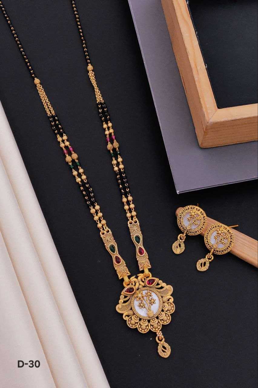 YNF BRASS KESH193  ROR123 WOMENS JEWELLERY WHOLESALE MANGALSUTRAS MANUFACTURER - Jewellery Export