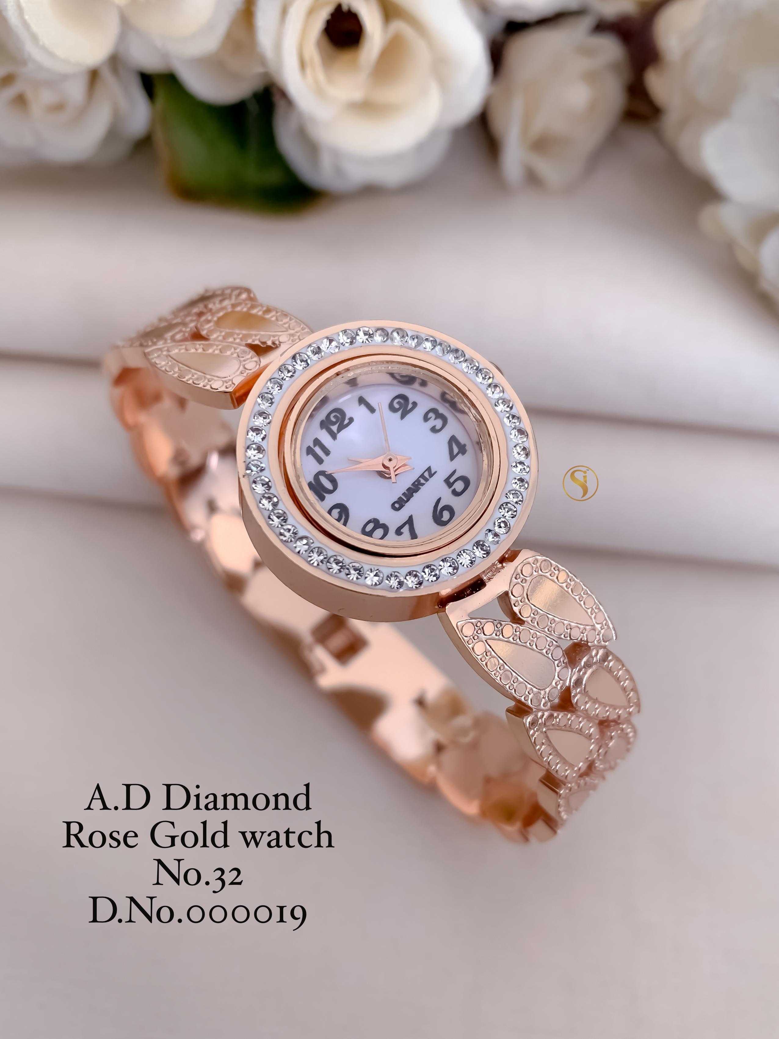 Ynf AD Diamond KESH476 Womens Jewellery Wholesale Traditional Watches Fancy Designer Watches Fashion Wrist Watches Manufacturer - Jewellery Export