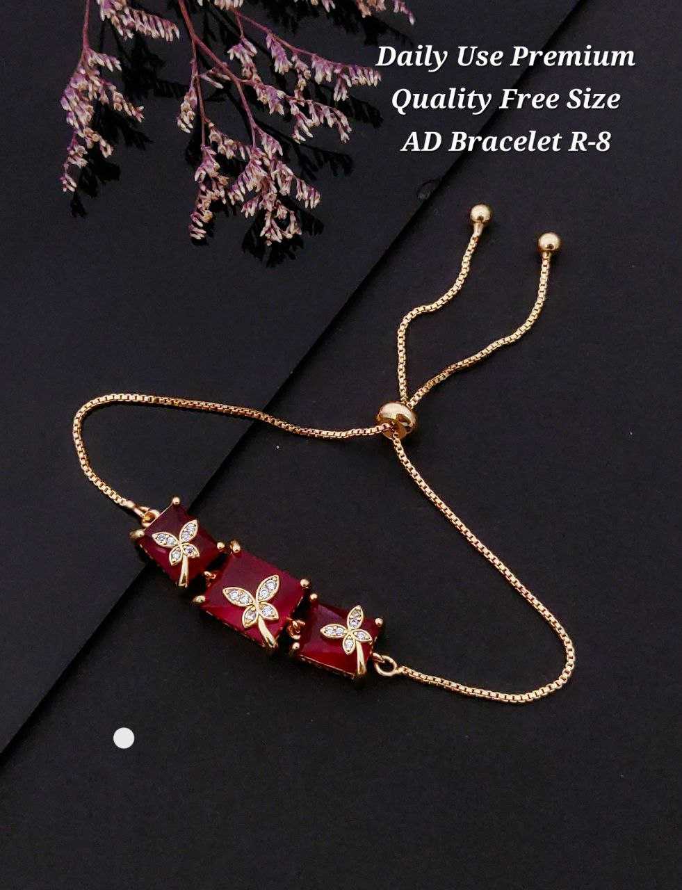 Ynf Brass KESH193 Womens Jewellery Wholesale AD Diamond Bracelet Brass Gold Bangles Golden Bracelet Manufacturer - Jewellery Export