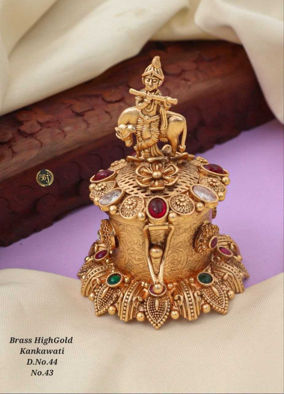 Ynf Brass KESH480 Artificial Jewellery Wholesale Kankavati Manufacturer - Jewellery Export
