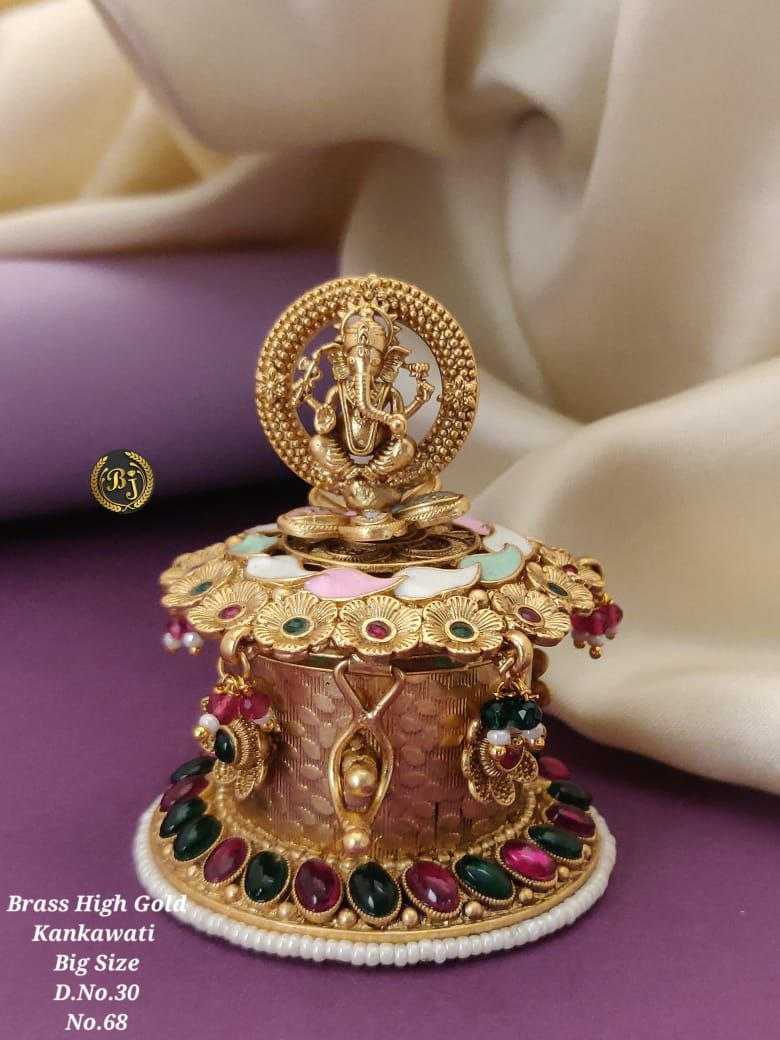 Ynf Brass KESH480 Artificial Jewellery Wholesale Kankavati Manufacturer - Jewellery Export