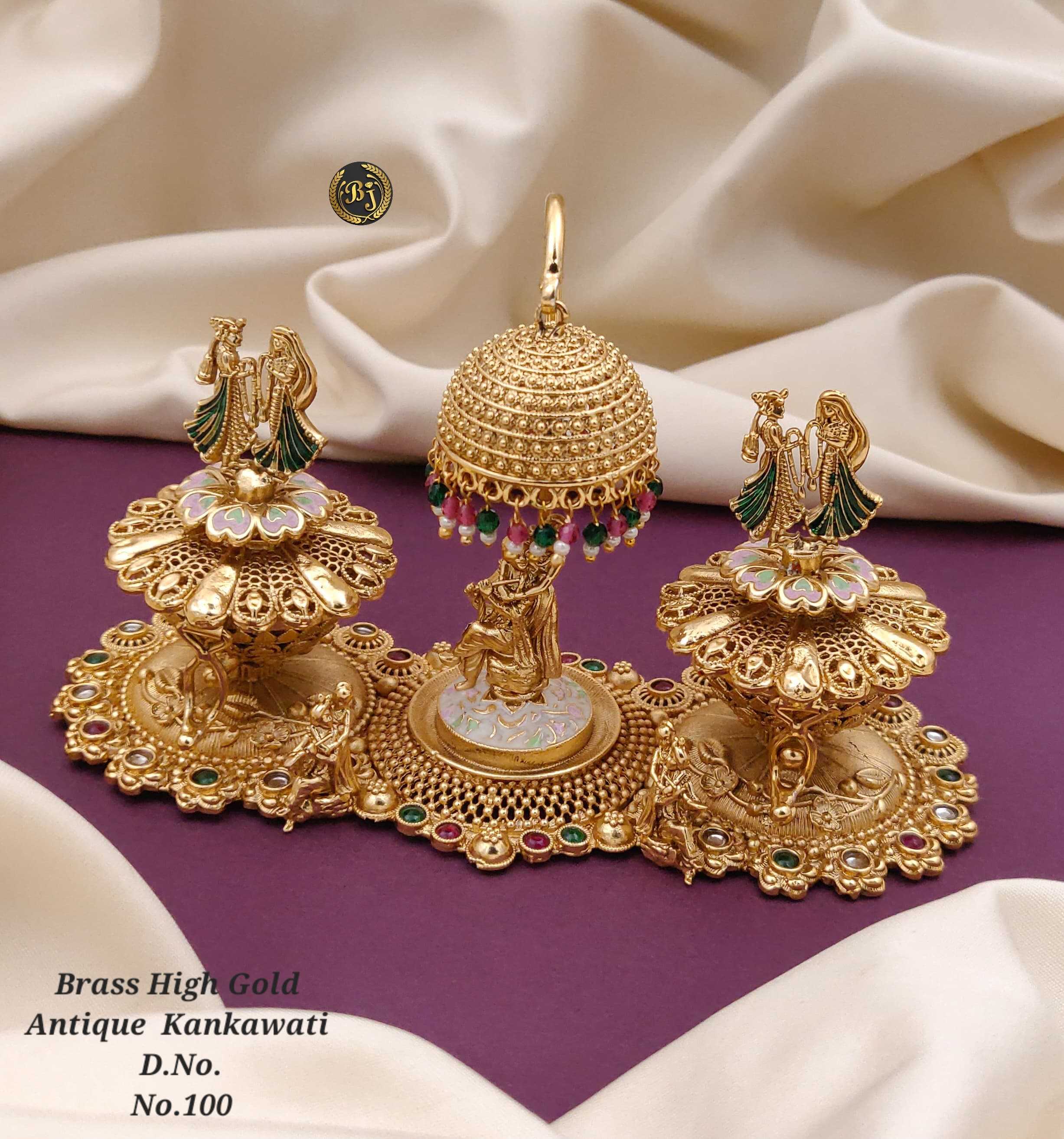 Ynf Brass KESH480 Artificial Jewellery Wholesale Kankavati Manufacturer - Jewellery Export