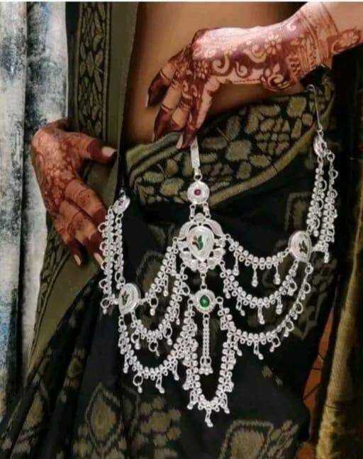 Ynf Brass KESH483 Womens Jewellery Wholesale Silver Kandora Designer Kangan Manufacturer - Jewellery Export