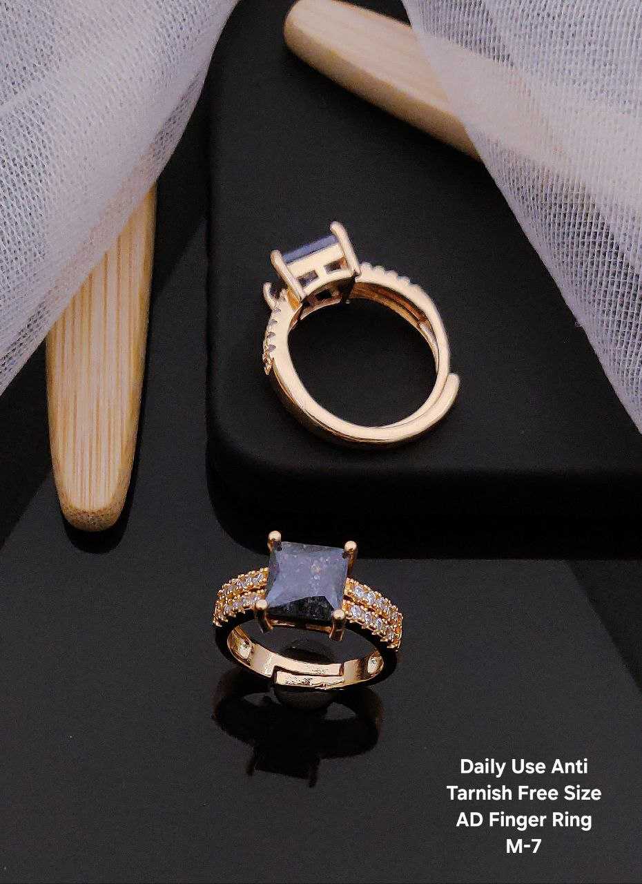 Ynf Brass Womens Jewellery Wholesale Diamond Rings AD Diamond Rings Finger Rings Manufacturer - Jewellery Export