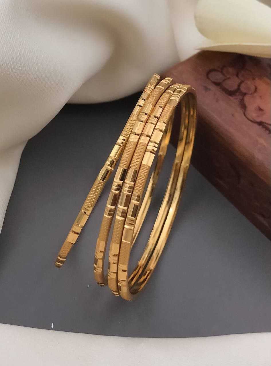 Ynf Fancy Womens Jewellery Wholesale Brass Gold Bangles Designer Bangles Fashion Bangles Manufacturer - Jewellery Export