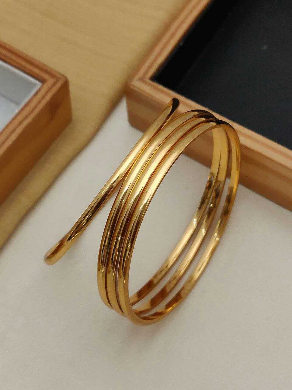 Ynf Fancy Womens Jewellery Wholesale Brass Gold Bangles Designer Bangles Fashion Bangles Manufacturer - Jewellery Export