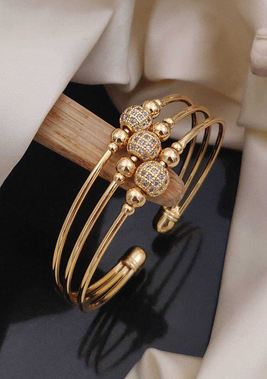 Ynf Fancy Womens Jewellery Wholesale Brass Gold Bracelets Golden Bracelet Fashion Bracelets Manufacturer - Jewellery Export