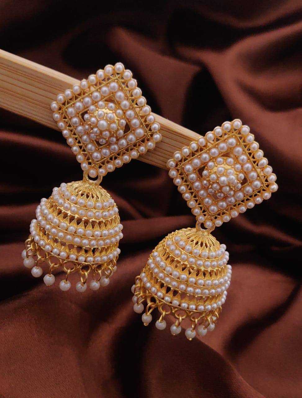Ynf Fancy Womens Jewellery Wholesale Jhumka Earrings Long Earrings Earrings With Stones Manufacturer - Jewellery Export