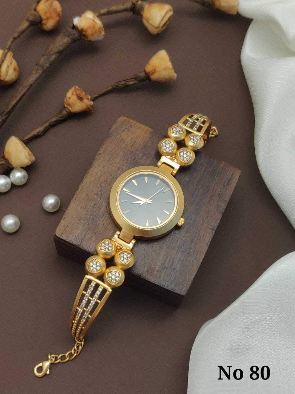 Ynf Brass KESH480 Womens Jewellery Wholesale Traditional Watches Fancy Designer Watches Fashion Wrist Watches Manufacturer - Jewellery Export