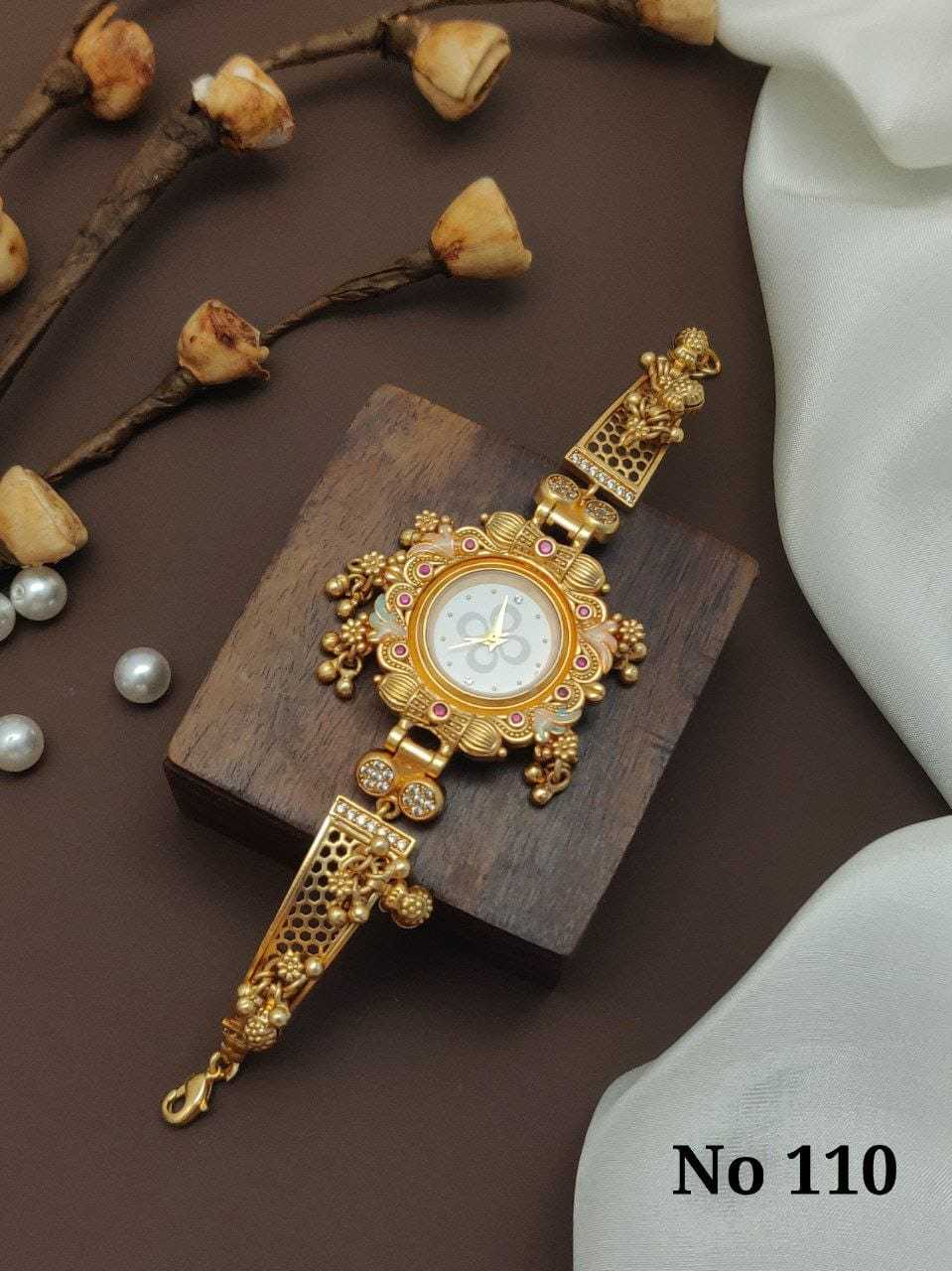 Ynf Brass KESH480 Womens Jewellery Wholesale Traditional Watches Fancy Designer Watches Fashion Wrist Watches Manufacturer - Jewellery Export