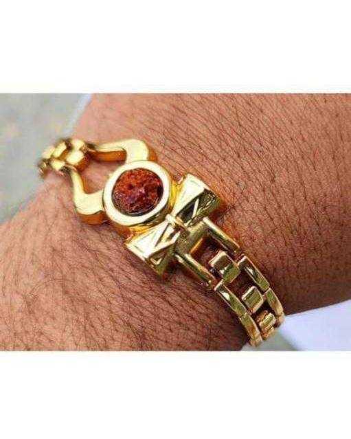 Ynf Brass Mens Jewellery Wholesale Bracelets Rudraksh Bracelets Rudraksha Bracelet Manufacturer - Jewellery Export