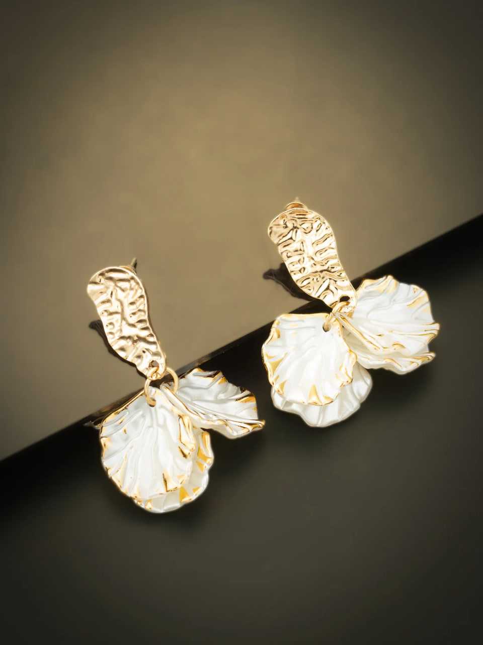Ynf Alloy KESH105 ER4139 Womens Jewellery Wholesale Fancy Earrings Artificial Earring Gold Plated Jewelry Manufacturer - Jewellery Export