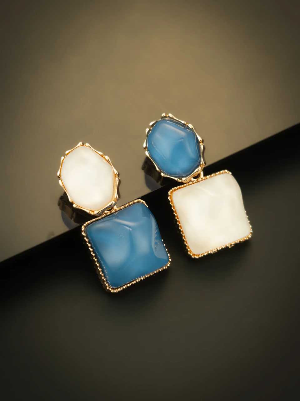 Ynf Alloy KESH105 ER4141 Womens Jewellery Wholesale Fancy Earrings Artificial Earring Gold Plated Jewelry Manufacturer - Jewellery Export