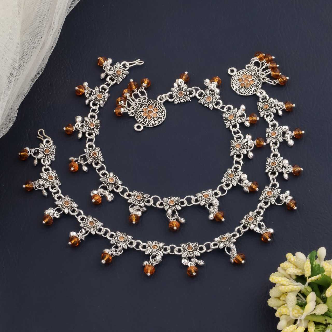 Ynf Brass Womens Jewellery Wholesale AD Fancy Payal Manufacturer - Jewellery Export