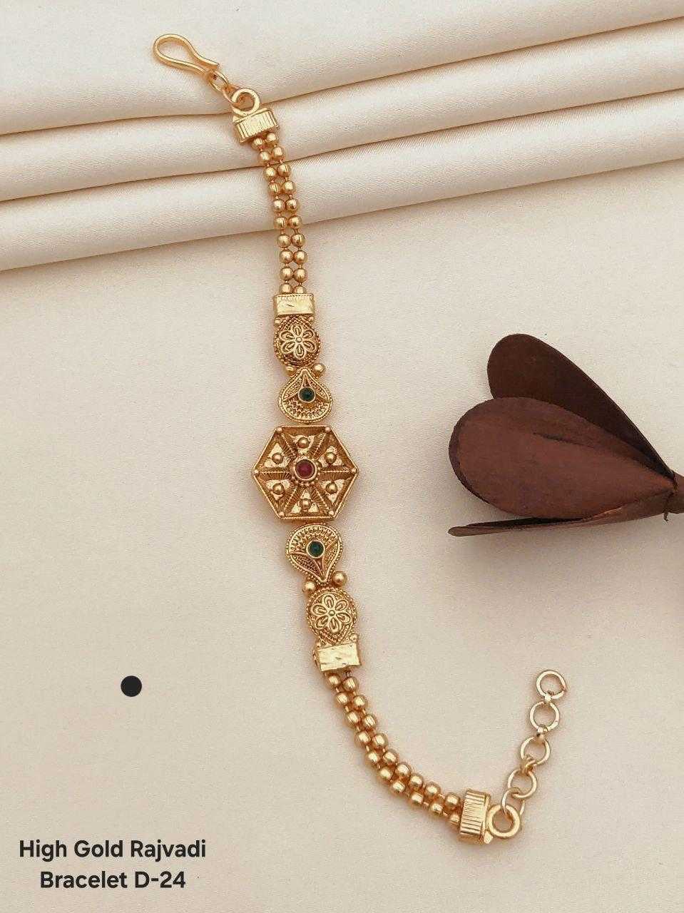 Ynf Fancy KESH193 Womens Jewellery Wholesale Rajwadi Bracelet Fashion Bracelets Gold Plated Jewelry Manufacturer - Jewellery Export