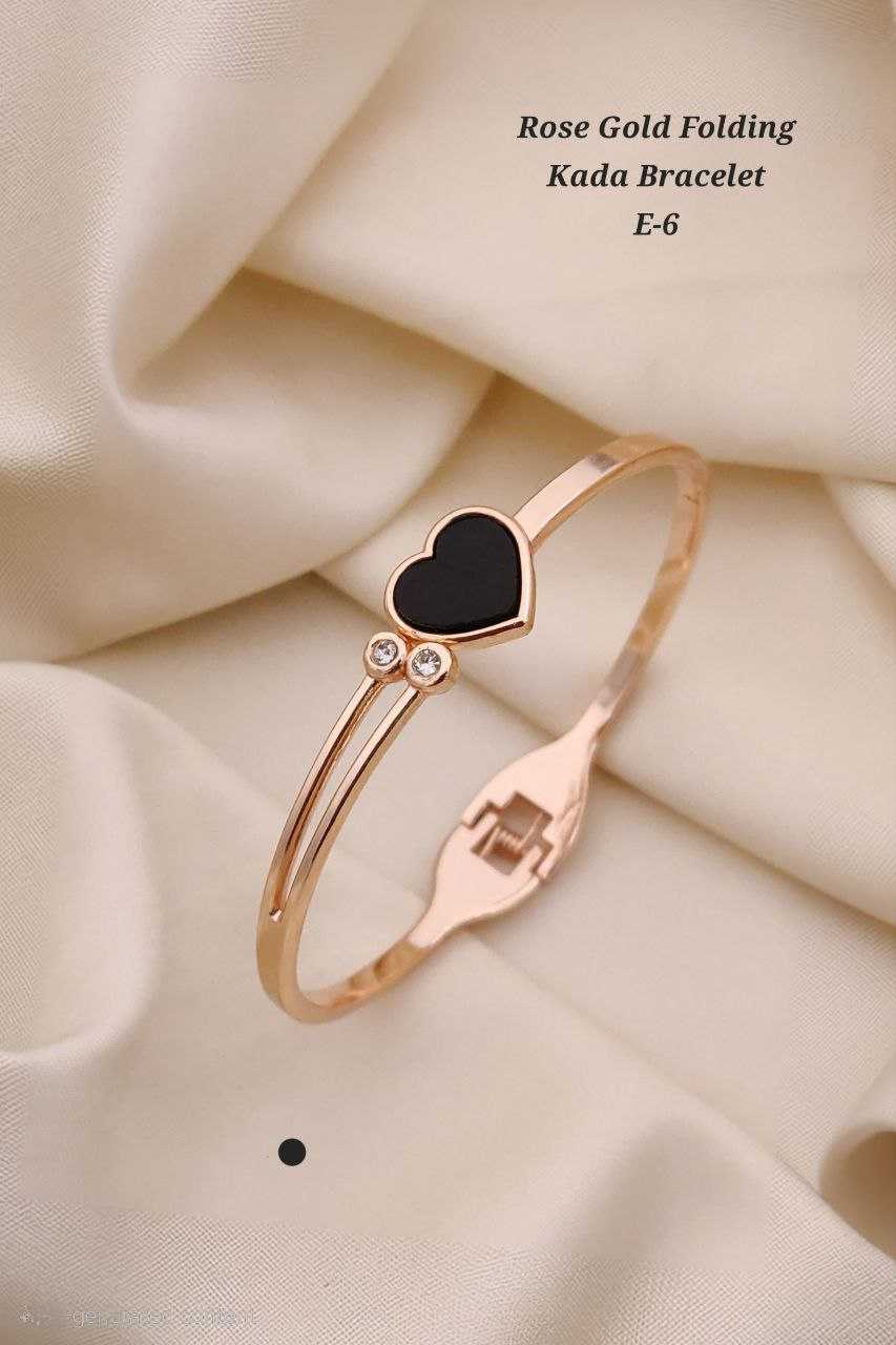 Ynf Brass KESH193 Womens Jewellery Wholesale AD Diamond Bracelet Brass Gold Bangles Antique Bracelet Manufacturer - Jewellery Export