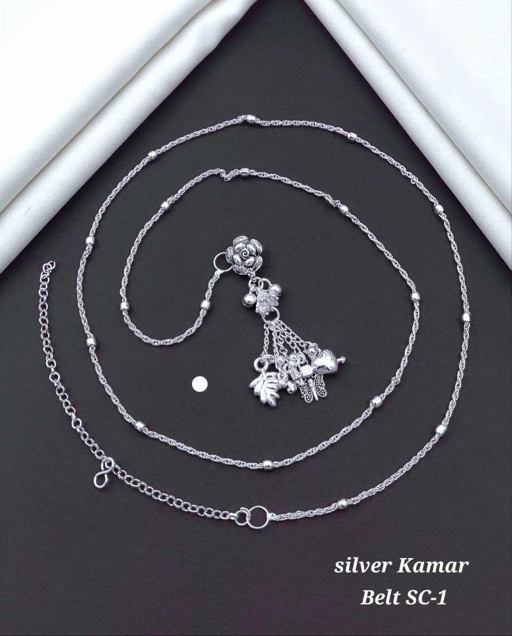 Ynf Brass KESH193 Womens Jewellery Wholesale Silver Kandora Manufacturer - Jewellery Export