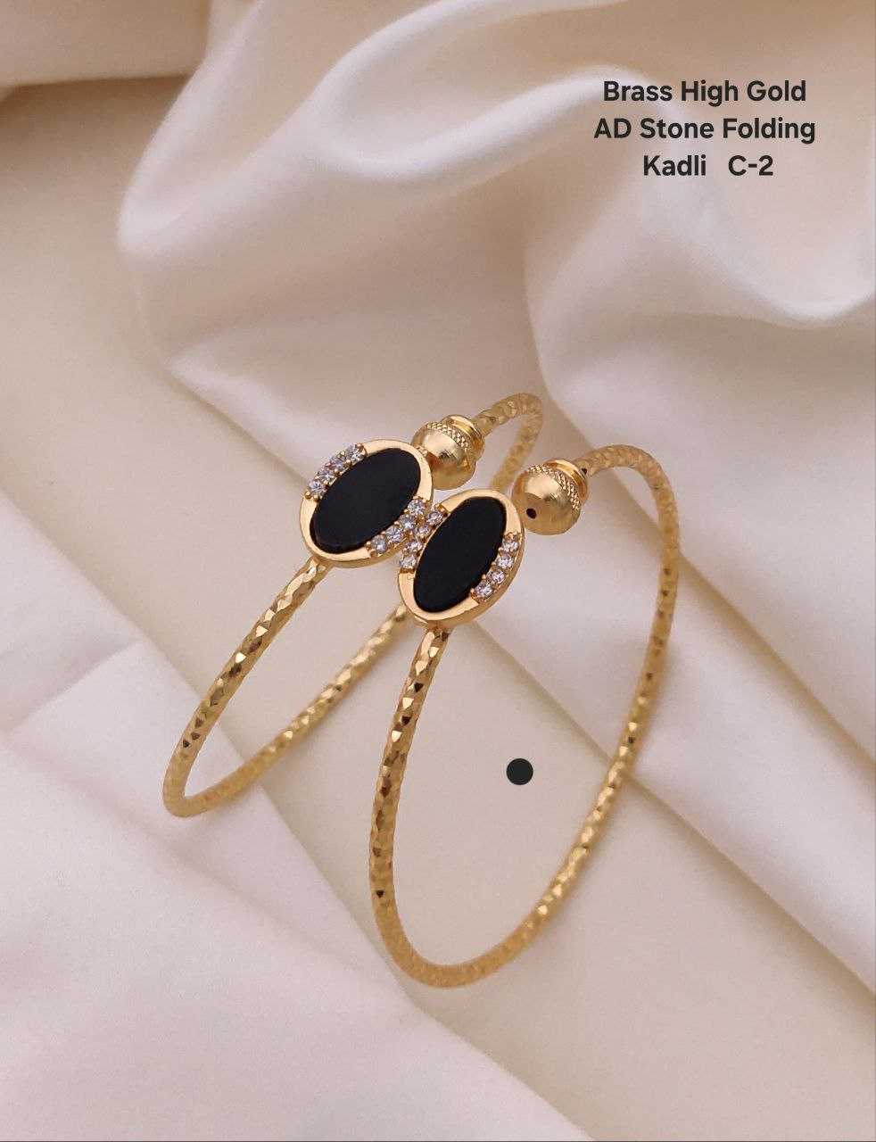 Ynf Brass Womens Jewellery Wholesale Brass Gold Bangles Antique Bangles Fashion Bangles Manufacturer - Jewellery Export