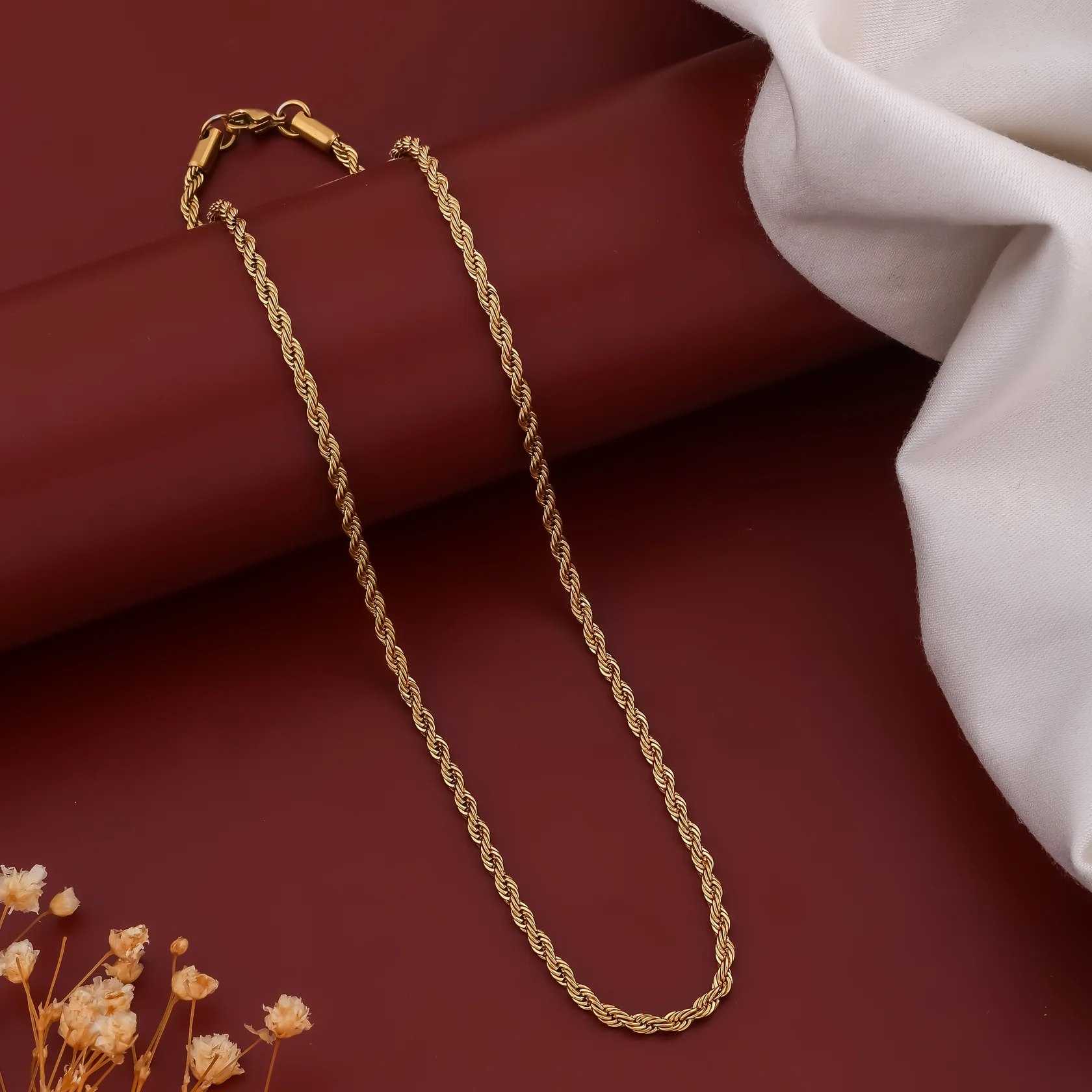 Ynf Brass Womens Jewellery Wholesale Women Chain Gold Chains Manufacturer - Jewellery Export