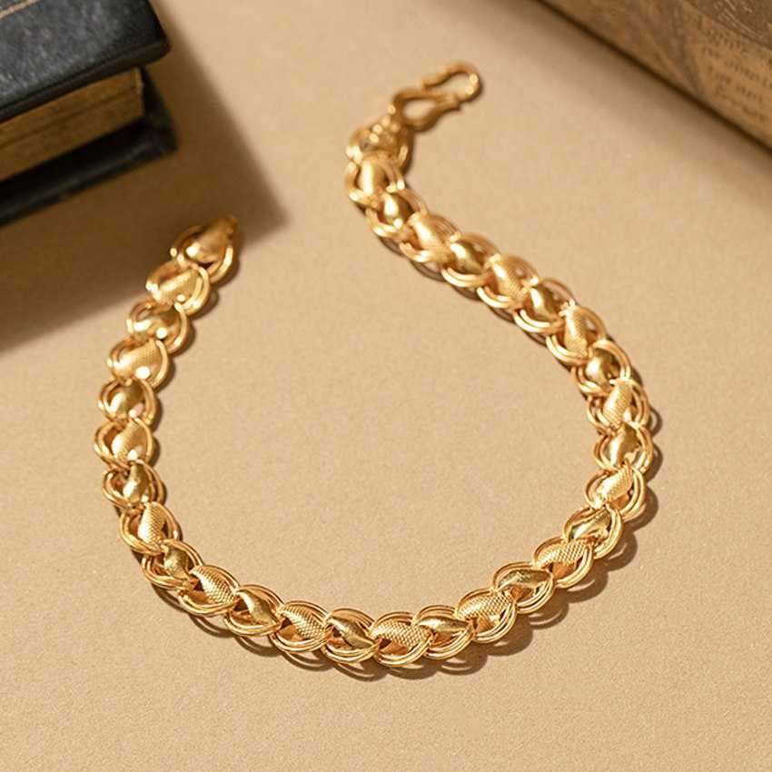 Ynf Brass KESH191 107 Womens Jewellery Festive Collections Wholesale Brass Gold Bracelets Golden Bracelet Fashion Bracelets Manufacturer - Jewellery Export