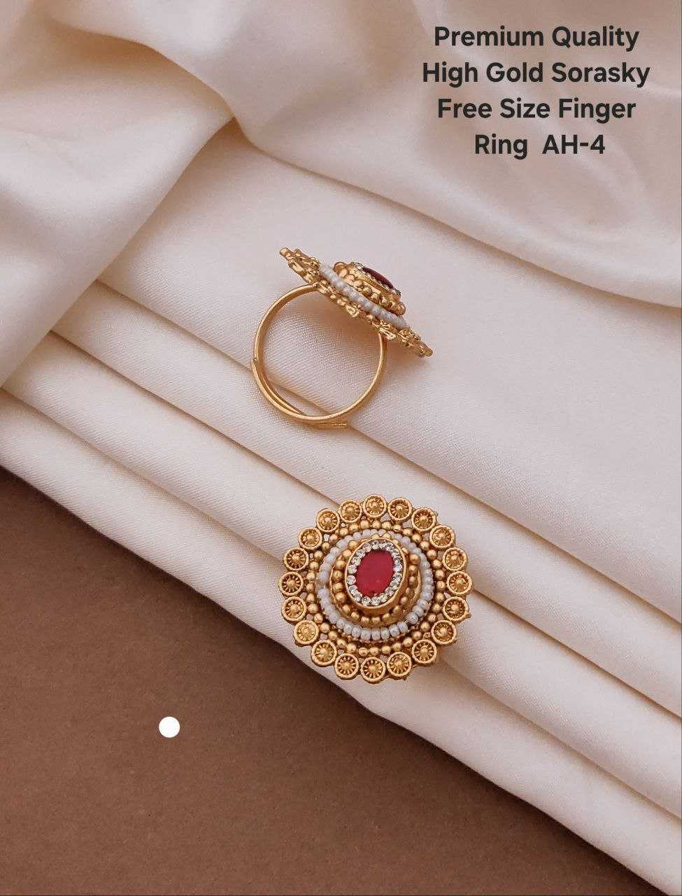 Ynf Gold Plated KESH193 103 Womens Jewellery Wholesale Diamond Rings Party Wear Jewelry Manufacturer - Jewellery Export