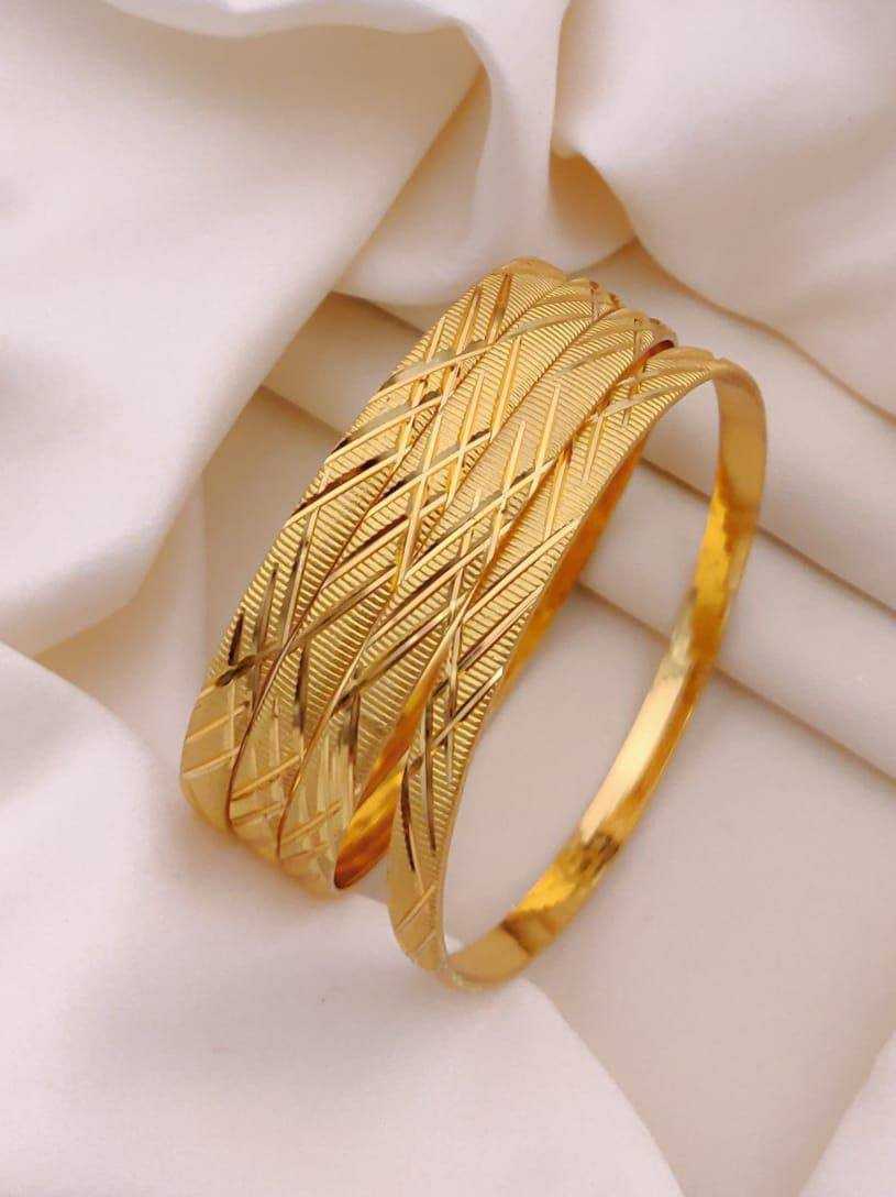 Ynf Brass 101 Womens Jewellery Festive Collections Wholesale Brass Gold Bangles Gold Plated Jewelry Party Wear Jewelry Manufacturer - Jewellery Export