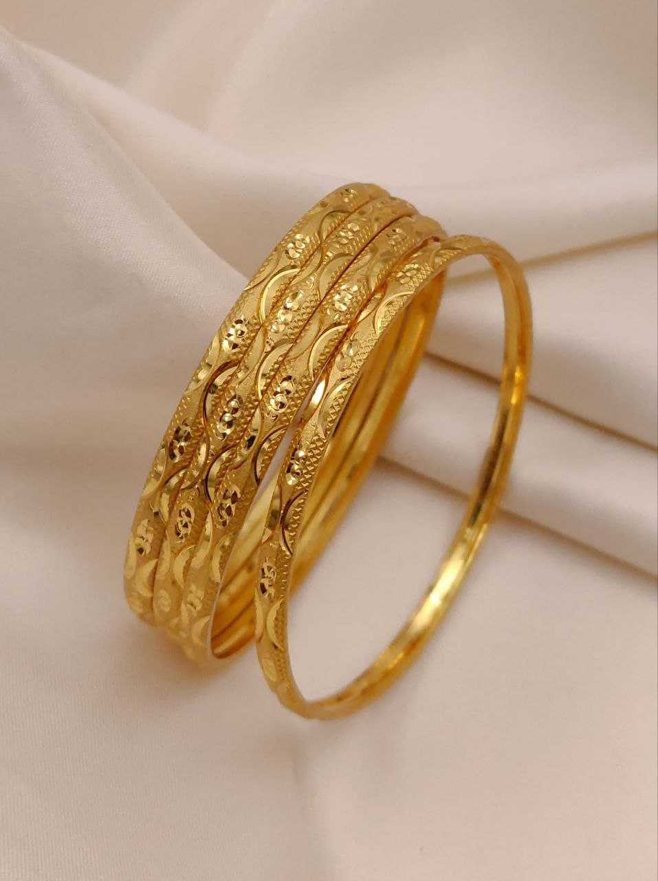 Ynf Brass 6 Womens Jewellery Wholesale Brass Gold Bangles Designer Bangles Traditional Jewelry Manufacturer - Jewellery Export