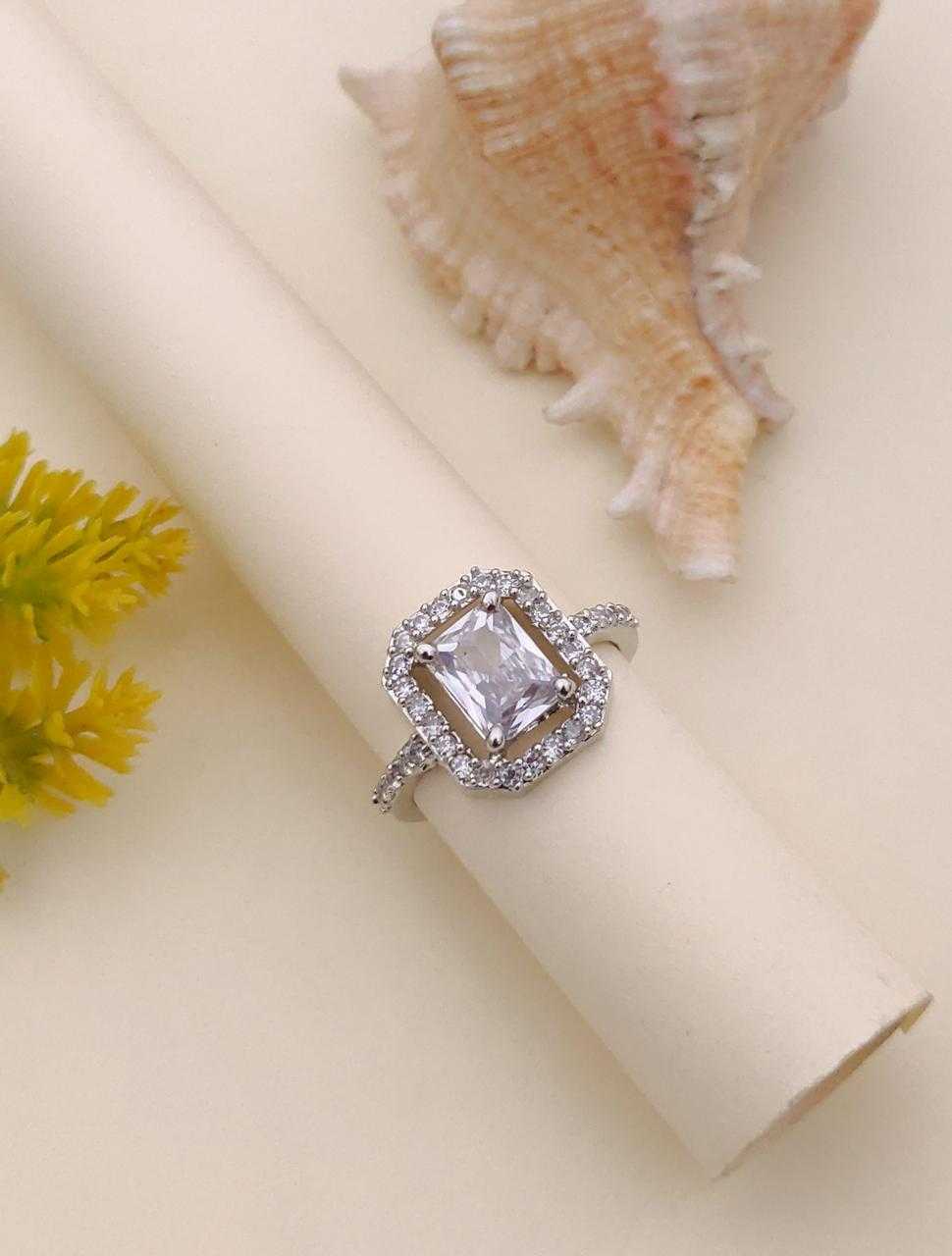 Ynf Brass KESH191 1 Womens Jewellery Wholesale AD Diamond Earring Finger Rings Manufacturer - Jewellery Export