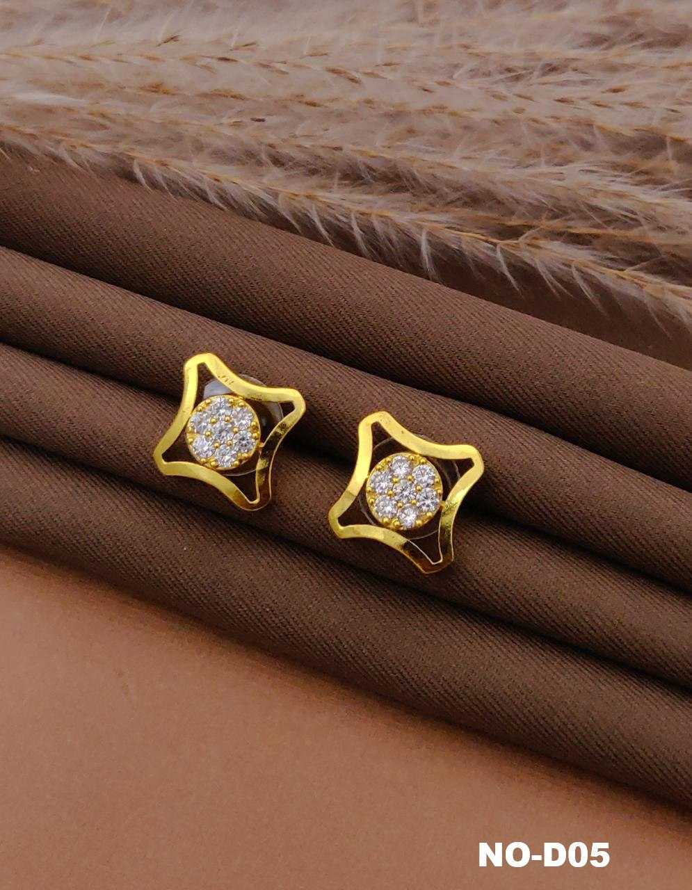 Ynf Brass KESH191 1 Womens Jewellery Wholesale Fancy Earrings AD Diamond Earring Manufacturer - Jewellery Export