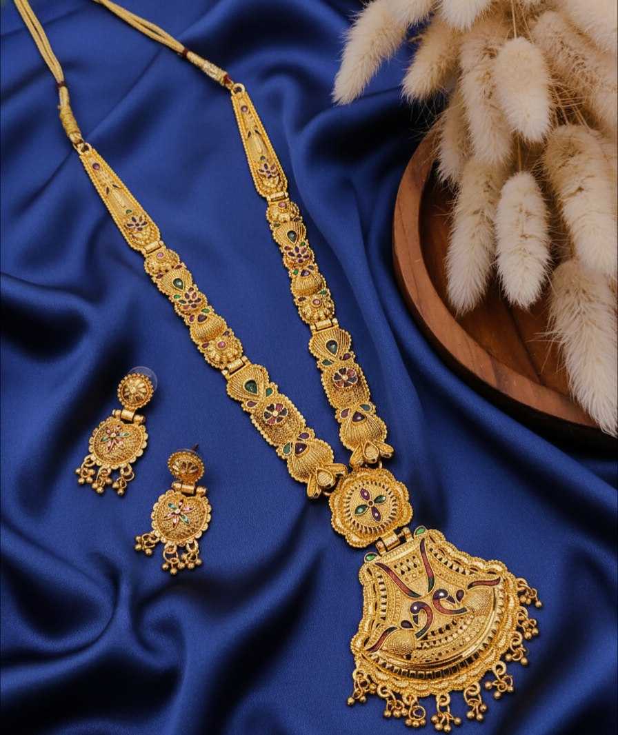 Ynf Brass KESH191 1 Womens Jewellery Wholesale Necklaces Set Traditional Jewelry Stone Studded Jewelry Manufacturer - Jewellery Export
