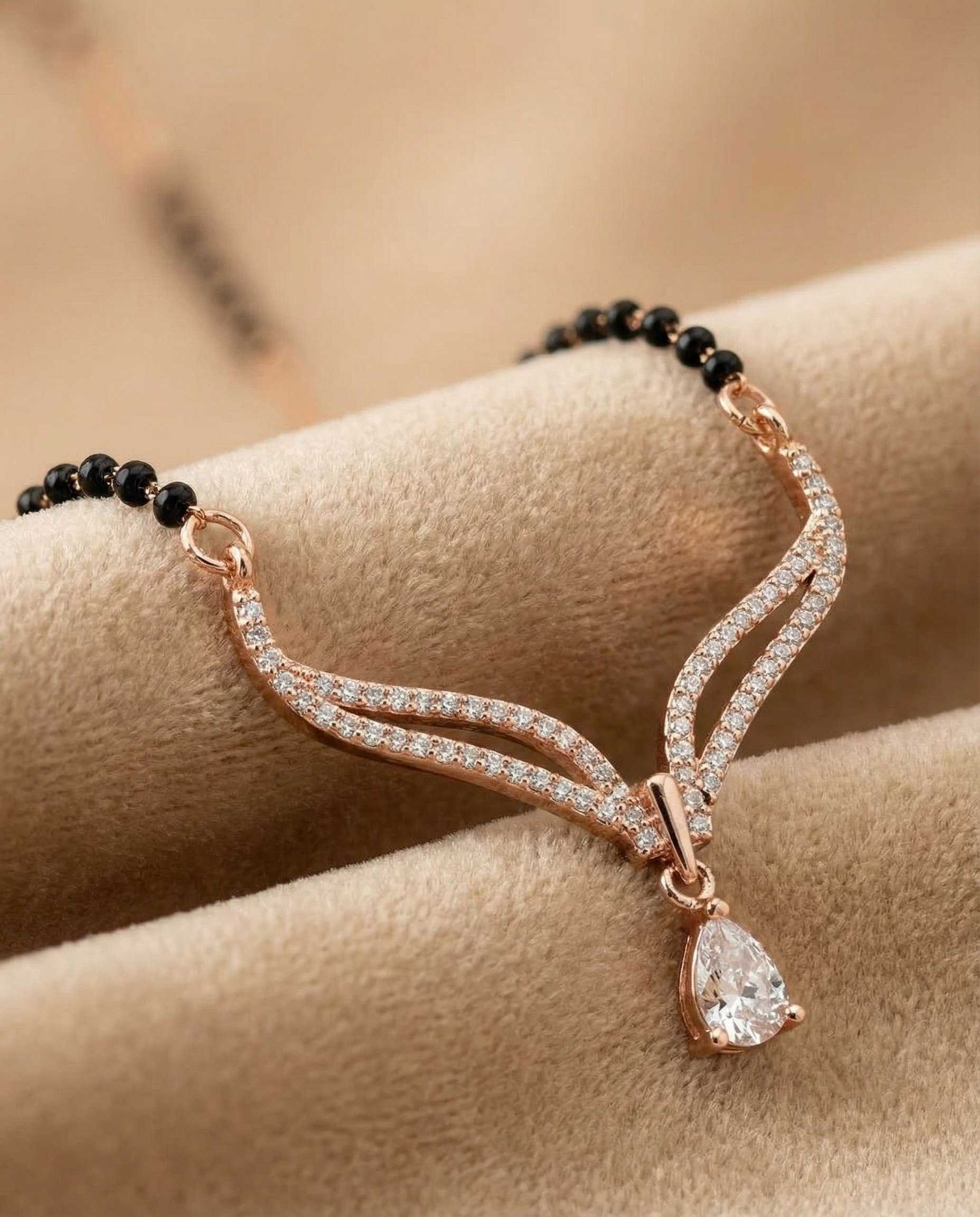 Ynf Brass KESH191 2 Womens Jewellery Festive Collections Wholesale Mangalsutras Pendant Stone Studded Jewelry Manufacturer - Jewellery Export