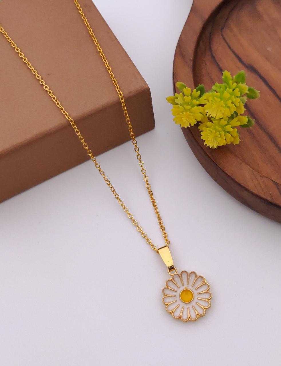 Ynf Brass KESH191 2 Womens Jewellery Wholesale Chain Pendant Set Fashion Pendant Manufacturer - Jewellery Export