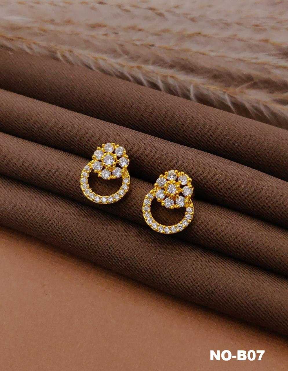 Ynf Brass KESH191 2 Womens Jewellery Wholesale Fancy Earrings Kundan Earrings Manufacturer - Jewellery Export