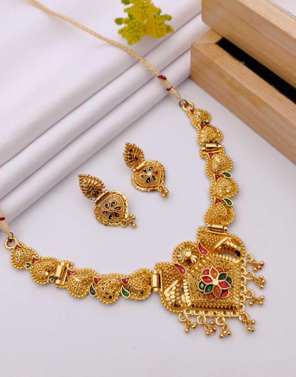 Ynf Brass KESH191 3 Womens Jewellery Wholesale Traditional Jewelry Stone Studded Jewelry Earrings With Stones Manufacturer - Jewellery Export