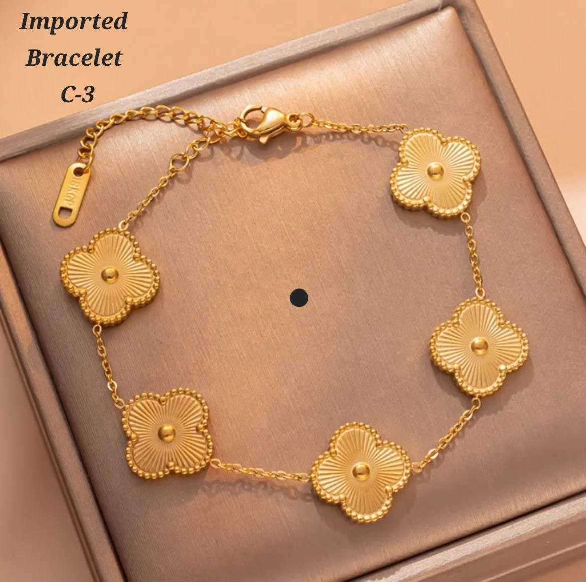 Ynf Brass KESH193 132 Womens Jewellery Festive Collections Wholesale Brass Gold Bracelets Golden Bracelet Fashion Bracelets Manufacturer - Jewellery Export