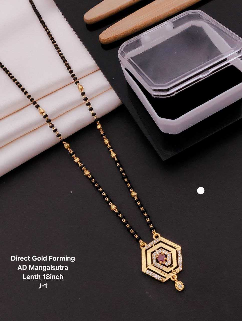 Ynf Brass KESH193 MANGALSUTRA Womens Jewellery Wholesale Mangalsutras Designer Crystal Necklaces Party Wear Jewelry Manufacturer - Jewellery Export