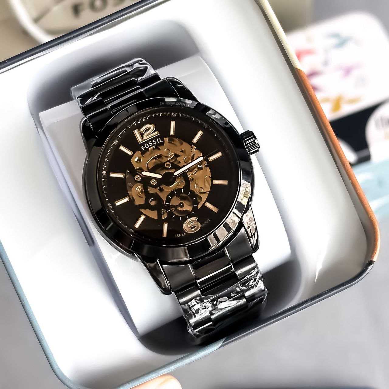 Ynf Brass KESH595 Fossil Heritage Mens Jewellery Wholesale Mens Automatic & Mechanical Watches Manufacturer - Jewellery Export