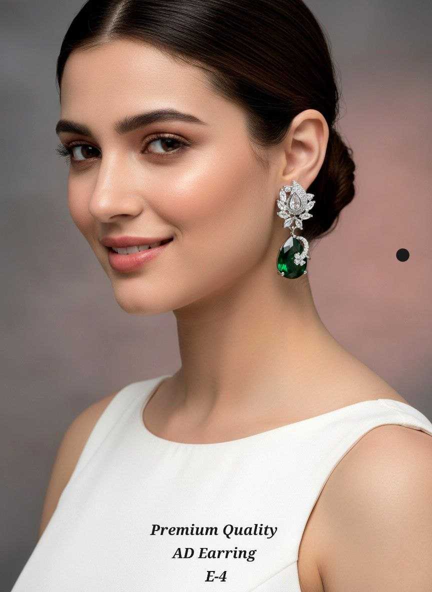 Ynf Fancy KESH193 1 Womens Jewellery Wholesale Fancy Earrings Costume Earring Artificial Diamond Earrings Manufacturer - Jewellery Export