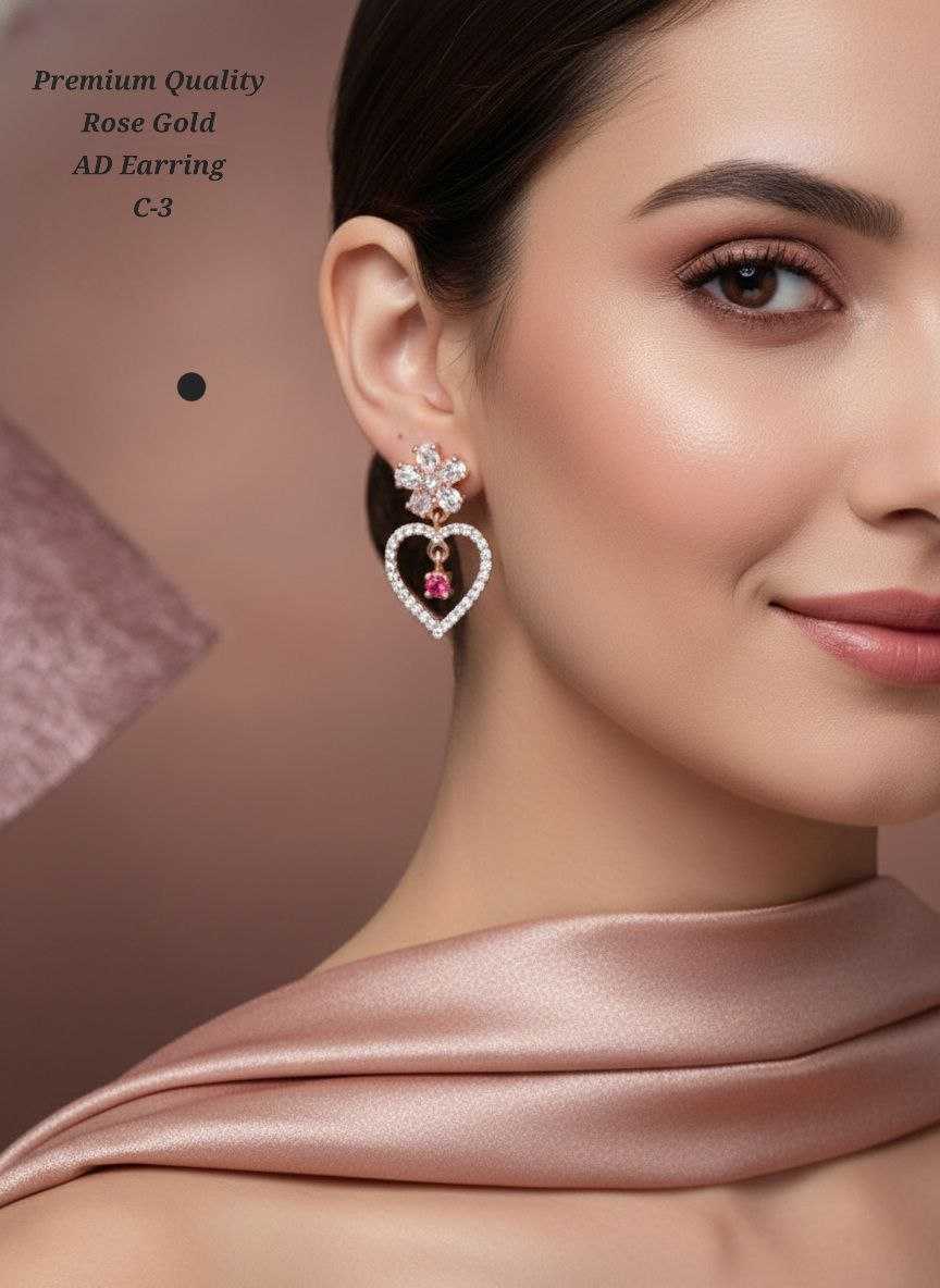 Ynf Fancy KESH193 1 Womens Jewellery Wholesale Fancy Earrings Costume Earring Party Wear Jewelry Manufacturer - Jewellery Export