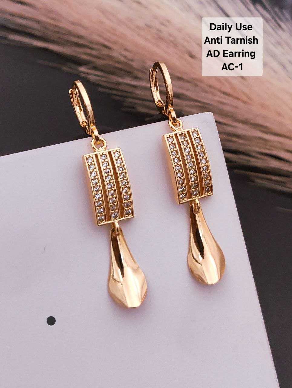 Ynf Gold Plated KESH193 114 Womens Jewellery Festive Collections Wholesale Fancy Earrings Stud Earrings Party Wear Jewelry Manufacturer - Jewellery Export