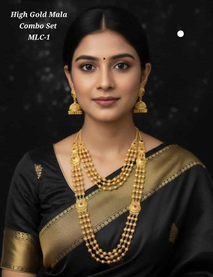 Ynf Gold Plated KESH193 126 Womens Jewellery Festive Collections Wholesale Necklaces Set Rajwadi Necklaces Set Gold Plated Jewelry Manufacturer - Jewellery Export