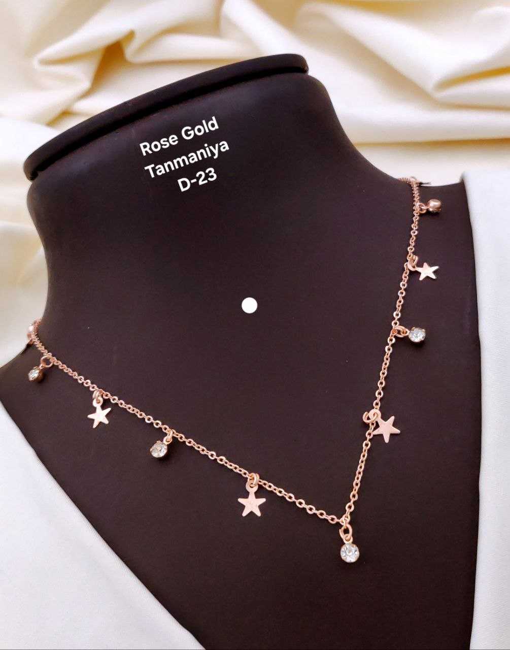Ynf Rose Gold KESH193 110 Womens Jewellery Festive Collections Wholesale Women Chain Gold Chains Party Wear Jewelry Manufacturer - Jewellery Export