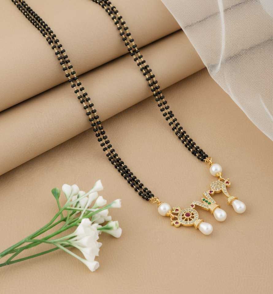 Ynf Fancy KESH191 MANGALSUTRA Womens Jewellery Wholesale Mangalsutras Traditional Jewelry Artificial Bridal Jewelry Manufacturer - Jewellery Export