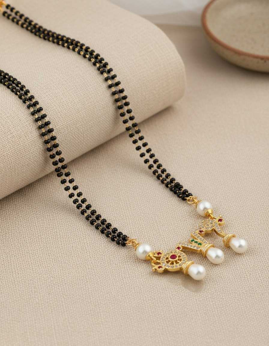 Ynf Fancy KESH191 MANGALSUTRA Womens Jewellery Wholesale Mangalsutras Traditional Jewelry Designer Artificial Jewelry Manufacturer - Jewellery Export
