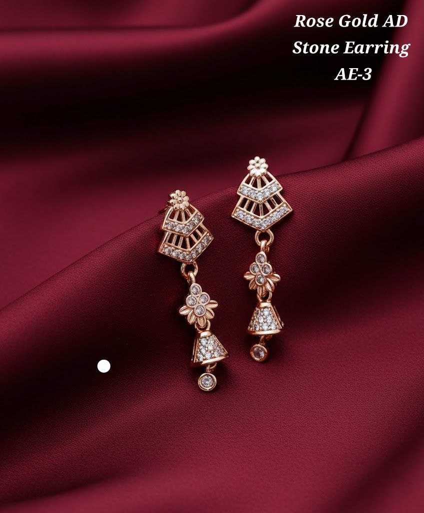 Ynf Fancy KESH193 EARRING Womens Jewellery Wholesale Fancy Earrings AD Diamond Earring Party Wear Jewelry Manufacturer - Jewellery Export
